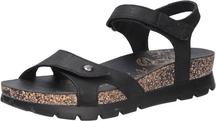 Panama Jack Comfortabele leren sandalen voor vrouwen
