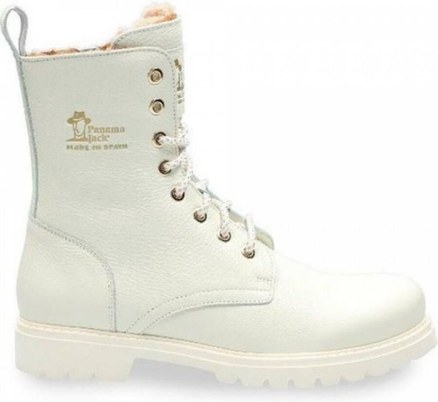 Panama Jack Veterboot Frisia B4 Blanco Crème Warm Gevoerd - Foto 5