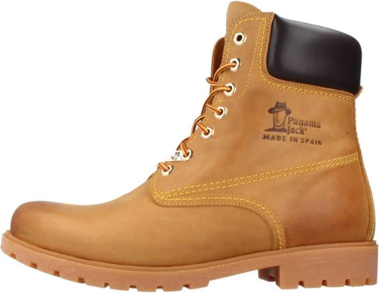 Panama Jack Lace-up Boots Brown Heren