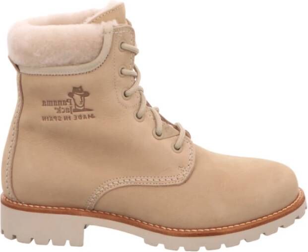 Panama Jack Winterlaarzen Panama 03 Igloo Trav veterschoenen profielzool met lamswollen schacht