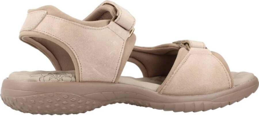 Panama Jack Taupe Platte Sandalen voor Vrouwen Beige Dames - Foto 3