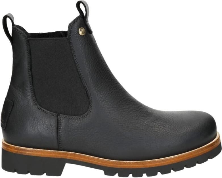Panama Jack Beny Igloo Napa Grass Herenlaarzen Zwart