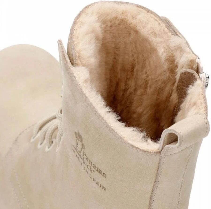 Panama Jack FRISIA B8 Volwassenen VeterlaarzenHalf hoge schoenen Kleur Wit beige - Foto 5
