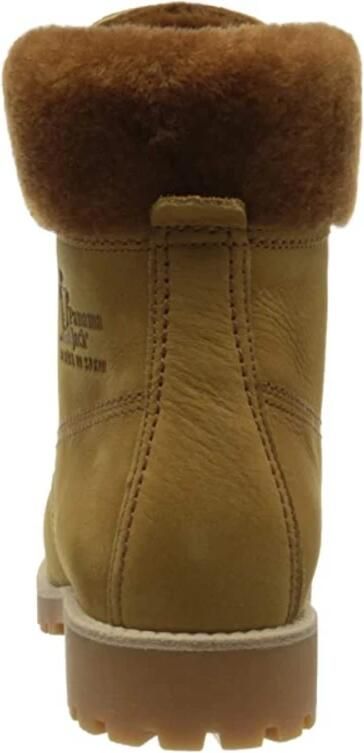 Panama Jack Kameelkleurige Leren Enkellaarzen met Veters Brown Heren - Foto 11