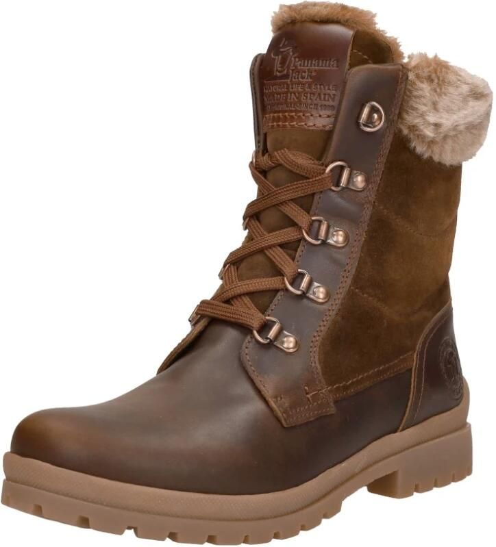 Panama Jack TUSCANI~B26~~~~~~~~~~~~~~~~~~~ Hoge sneakers Veterlaarzen Dames veterschoenen Dames sneakersHalf-hoge schoenen Cognac - Foto 6
