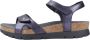 Panama Jack Platte Sandalen met Twee Banden Blue Dames - Thumbnail 2