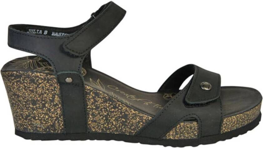 Panama Jack Sleehaksandaaltjes Julia zomerschoen sandaal klittenbandschoen met zachte leren binnenzool - Foto 7