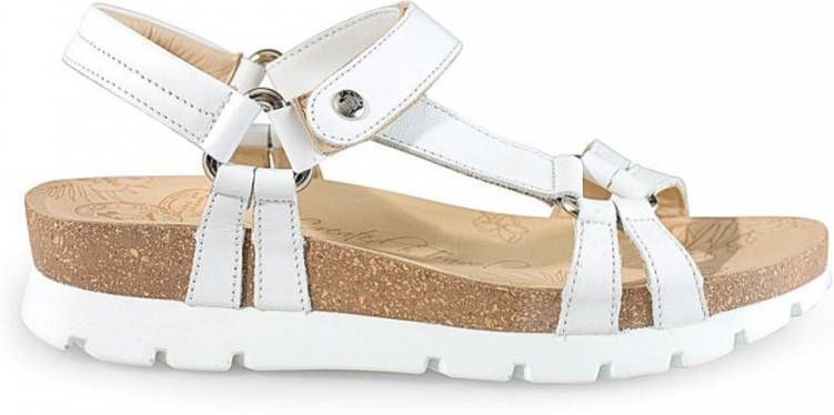 Panama Jack Stijlvolle platte sandalen voor vrouwen White Dames - Foto 6