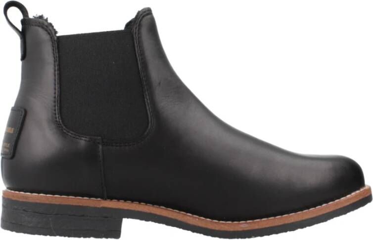Panama Jack Stijlvolle Chelsea Boots voor de winter Black Dames