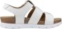 Panama Jack Stijlvolle platte sandalen voor vrouwen White Dames - Thumbnail 2
