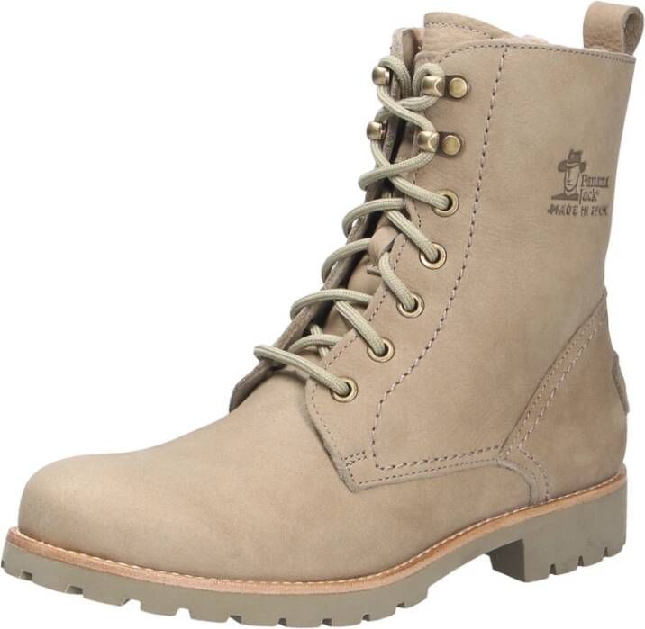Panama Jack Women's Fara Igloo Trav B8 Winterschoenen beige olijfgroen