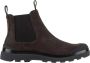 Panchic Heren Beatle Boot met Ebony Suède en Microvezel Voering Brown Heren - Thumbnail 1