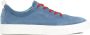 Panchic Blauwe Suède Sneakers met Leren Details Blue Heren - Thumbnail 5
