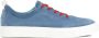 Panchic Blauwe Suède Sneakers met Leren Details Blue Heren - Thumbnail 9