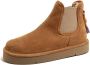Panchic Chunky Beatle Suède Nepbont Voering Brown Dames - Thumbnail 1