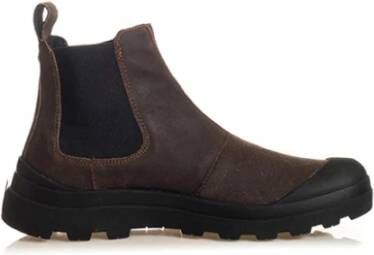 Panchic Ebony Suede Beatle Boots
