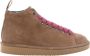 Panchic Beige Sneakers met Fuchsia Veters Beige Dames - Thumbnail 1