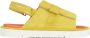 Panchic Flat Sandals Yellow Heren - Thumbnail 1