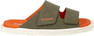Panchic Flip flops Schuifregelaars Groen Heren