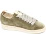 Panchic Groene Suède Schoenen Olijf Parel Grijs - Thumbnail 1