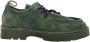 Panchic Groene Suède Veterschoenen - Thumbnail 1