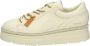 Panchic Ivory Leather Low-Top Sneakers - Thumbnail 1