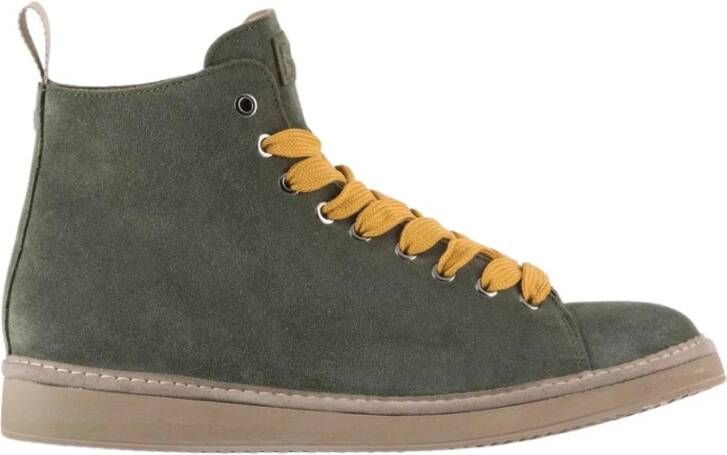 Panchic Lace-up Boots Green Heren