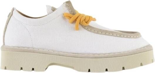 Panchic Laced Shoes White Dames