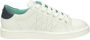Panchic Witte leren sneakers met brede witte veters White Heren - Thumbnail 18