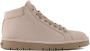 Panchic Leren Veterschoenen voor Heren Beige Heren - Thumbnail 5
