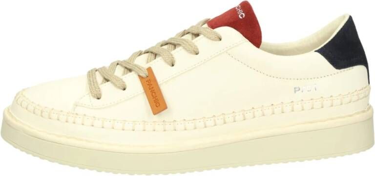Panchic Low Top Sneakers Ivory Green Spoiler