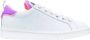 Panchic Paarse Leren Vetersneakers White Dames - Thumbnail 1