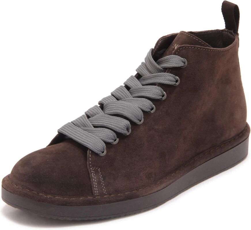 Panchic Enkellaars Suède Microvezel Voering Ebony-Grijs