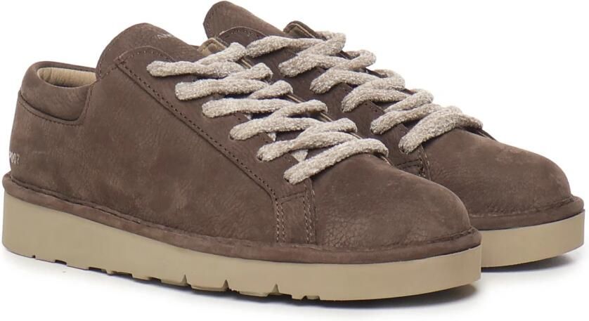 Panchic Veterschoen van Nubuck met platte zool