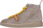 Panchic Beige Oker Enkellaars met breed geweven veters Beige Dames - Thumbnail 3