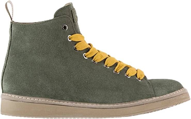 Panchic Lace-up Boots Green Heren