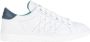 Panchic Witte leren sneakers met brede witte veters White Heren - Thumbnail 25