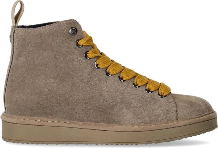 Panchic Boots BEIGE GELB STIEFELETTE in beige