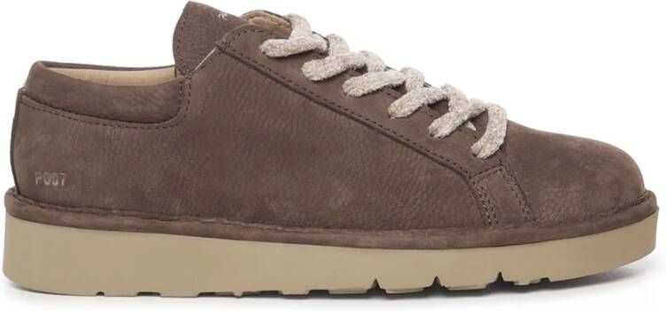 Panchic Veterschoen van Nubuck met platte zool