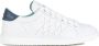 Panchic Witte leren sneakers met brede witte veters White Heren - Thumbnail 5