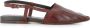 Pantanetti Brandy leren slingback ballerina schoenen - Thumbnail 1