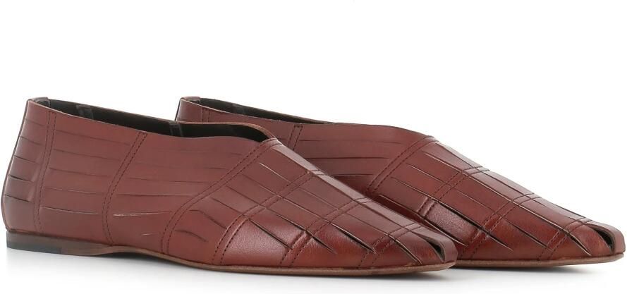 Pantanetti Bruine platte ballerina schoenen - Foto 2