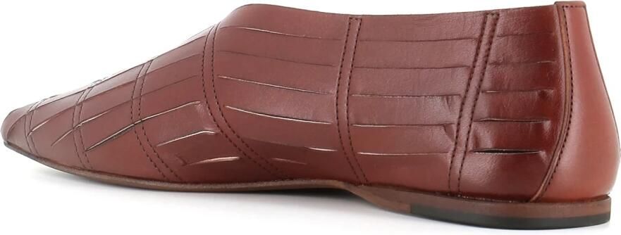 Pantanetti Bruine platte ballerina schoenen - Foto 3