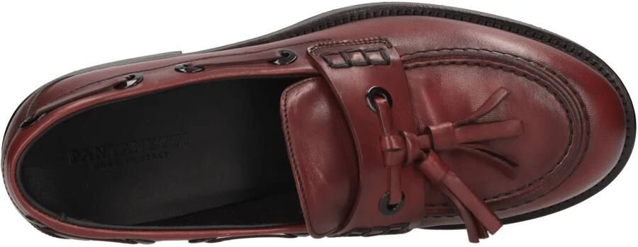 Pantanetti Handgemaakte Leren Loafers - Foto 4