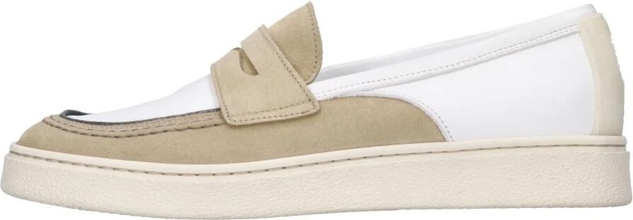 Pantanetti Leren en Suède Loafer