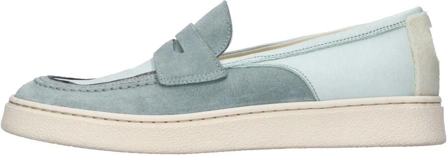 Pantanetti Leren en suède loafer