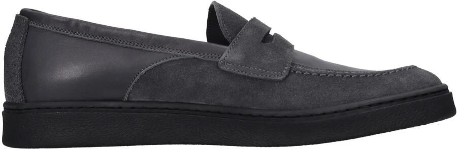 Pantanetti Loafers van leer en suède - Foto 5