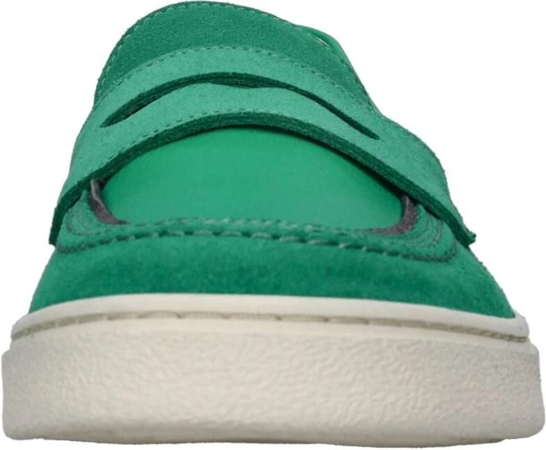 Pantanetti Loafers van leer en suède - Foto 3