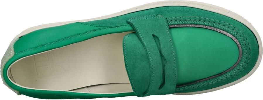 Pantanetti Loafers van leer en suède - Foto 4