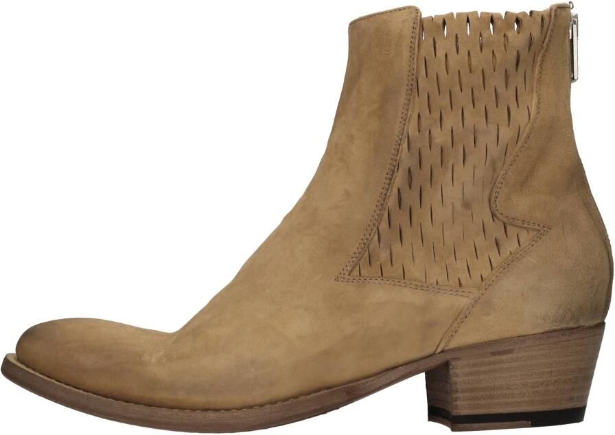 Pantanetti Suede Enkellaarsjes